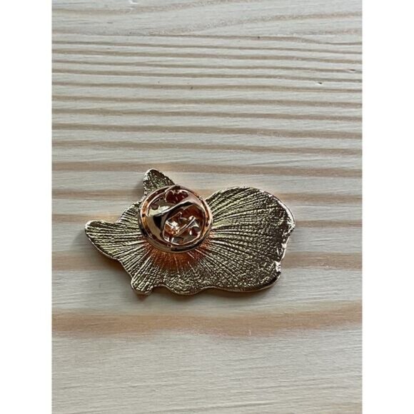 Corgi Dog Enamel Pin With Gold-Tone Backing Secure Clasp For Backpacks Jackets H - Picture 2 of 3